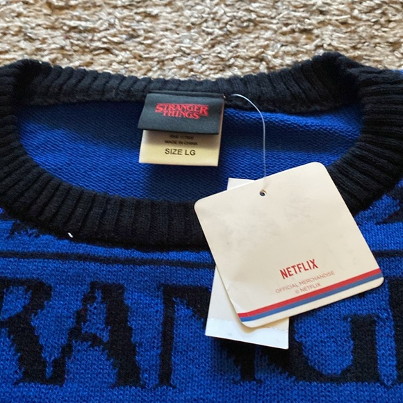 Mens Stranger Things Sweater - Picture 2 of 4